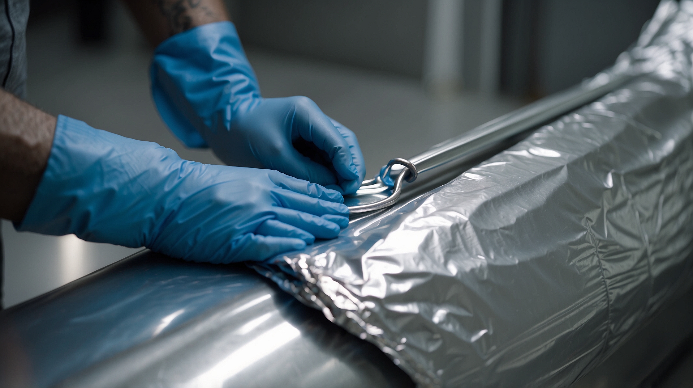 Why people are wrapping door handles in aluminum foil, and when it actually helps