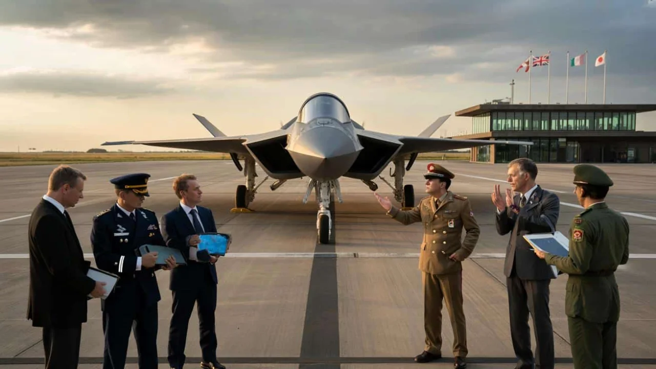Why Rome’s fighter jet project with London keeps hitting the same technology roadblock