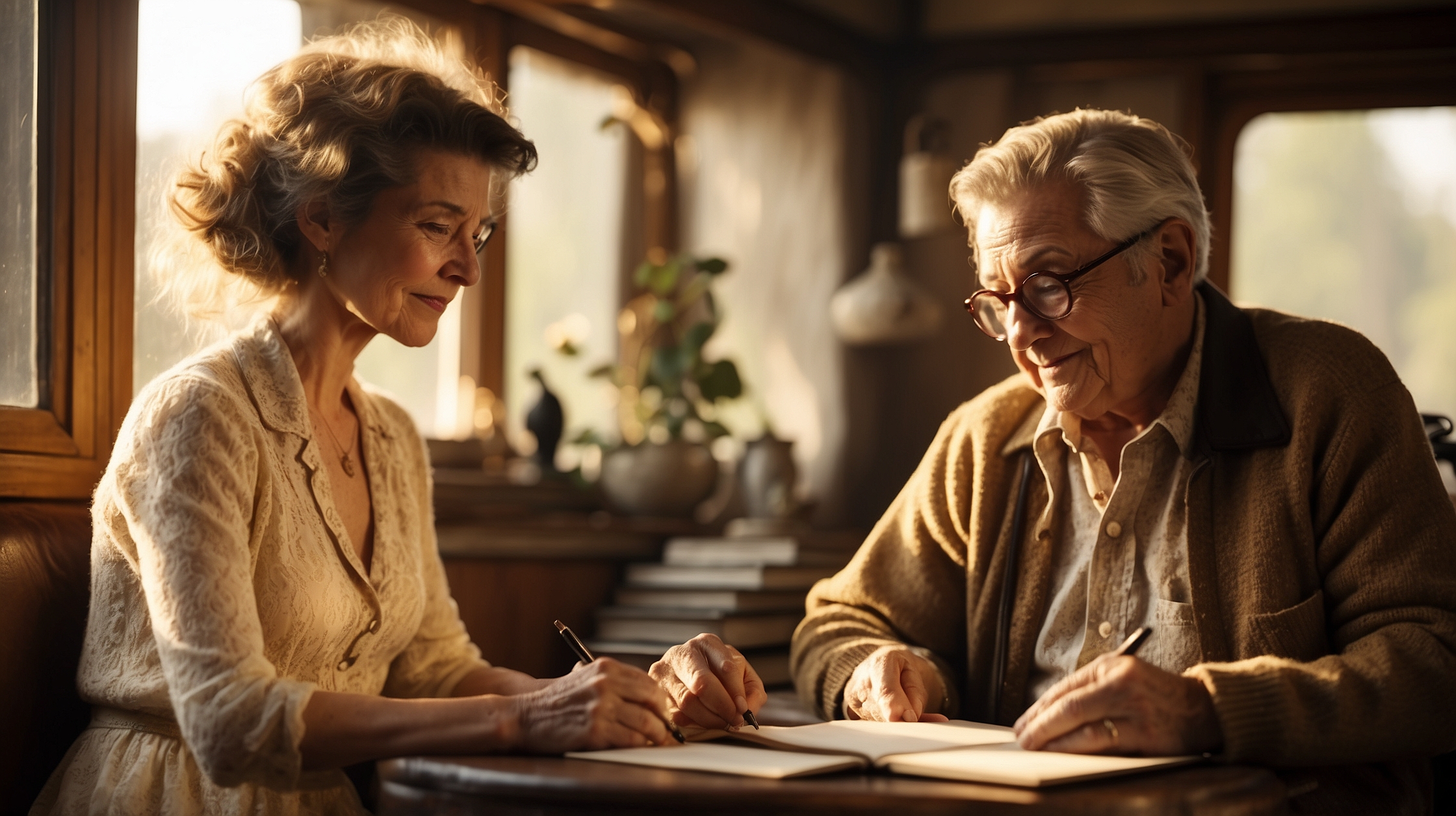 Why some people in their 60s and 70s feel happier sticking with old-school habits