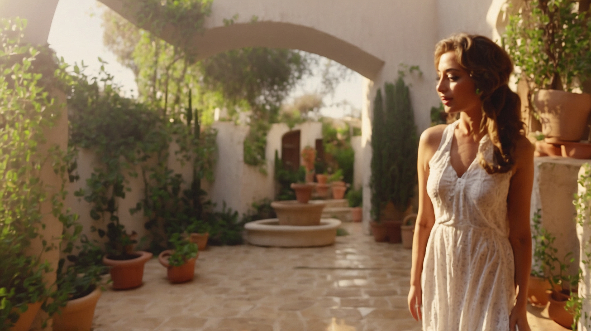 Zaira Nara mostró su nuevo jardín sustentable: sin césped y con un aire colonial